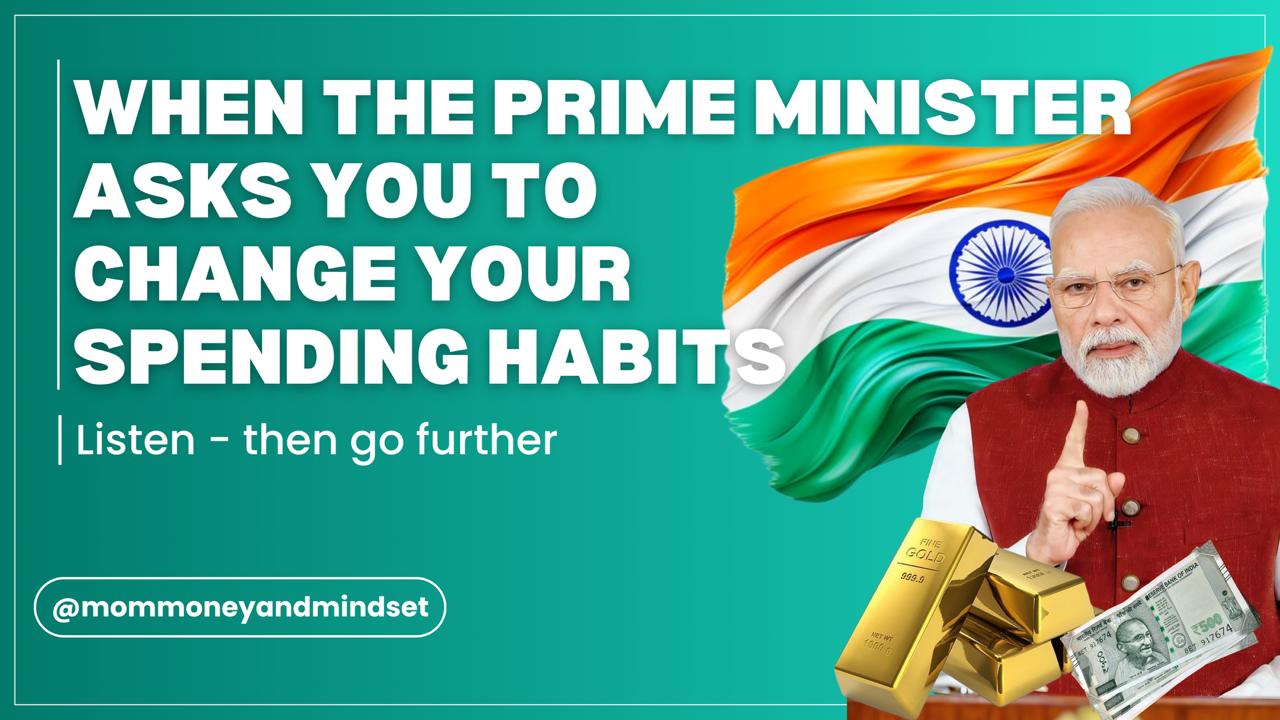 When the Prime Minister Asks You to Change Your Spending Habits, Listen — Then Go Further